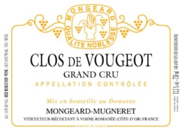 Picture of 2020 Mongeard-Mugneret Clos de Vougeot