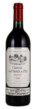 Picture of 1990 Chateau Les Ormes De Pez - St. Estephe