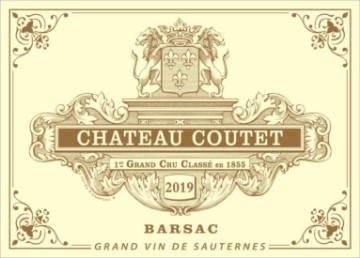 Picture of 2019 Chateau Coutet - Sauternes