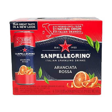 Picture of San Pellegrino Aranciata Rossa Sparkling Beverage 6pk
