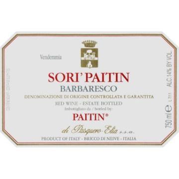 Picture of 2019 Pasquero-Elia - Barbaresco Sori Paitin