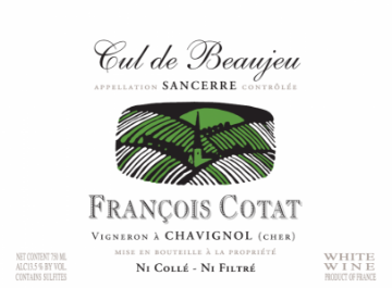 Picture of 2022 Cotat, Francois - Sancerre Cul de Beaujeau