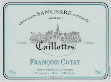 Picture of 2022 Cotat, Francois - Sancerre Caillotes