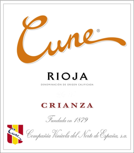 Picture of 2020 CVNE - Rioja Cune Crianza HALF BOTTLE (375ml)