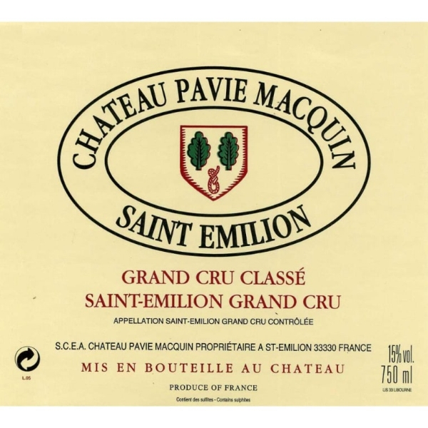 Picture of 2014 Chateau Pavie Macquin - St. Emilion