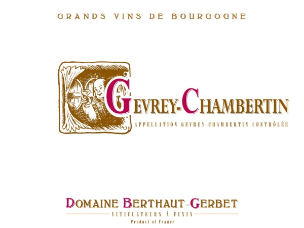 Berthaut-Gerbet Gevrey Chambertin