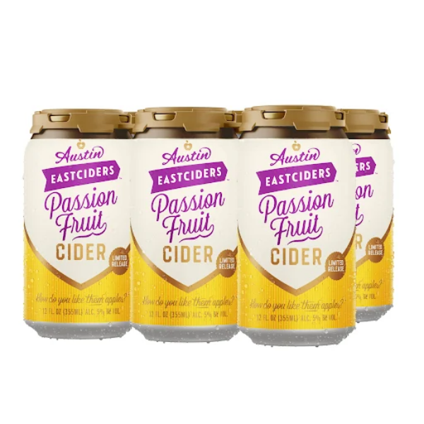 austin eastciders passionfruit 6pk