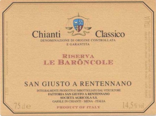 Picture of 2020 Martini di Cigala(San Giusto) - Chianti Classico Riserva Baroncole