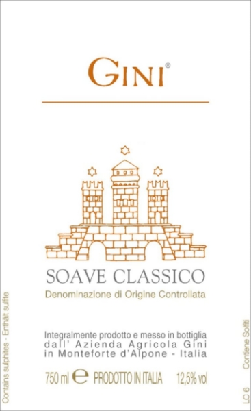 Picture of 2022 Gini - Soave DOC Classico