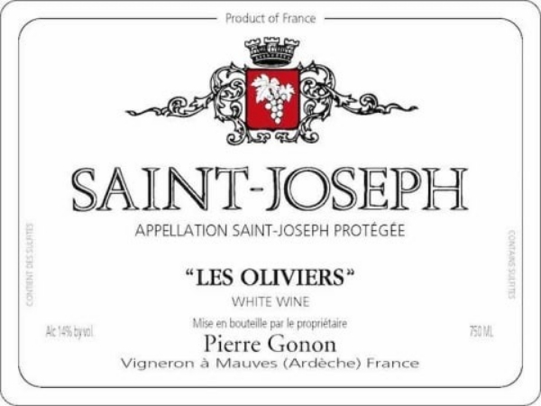 Picture of 2021 Gonon, Pierre & Jean - Saint-Joseph Les Oliviers Blanc