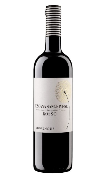 Indigenous Sangiovese bottle