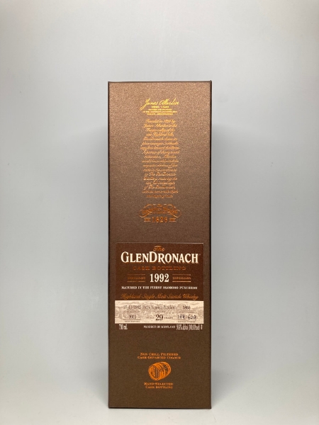 Picture of Glendronach Cask Bottling 29 yr 1992 #5866 PX b.2022 Single Malt Whiskey 700ml