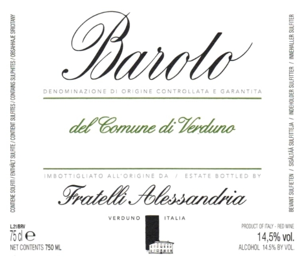 Picture of 2019 Alessandria, F. - Barolo Comune di Verduno