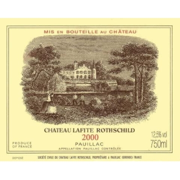 Picture of 2000 Chateau Lafite Rothschild - Pauillac