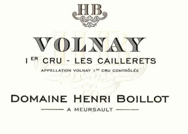 Picture of 2022 Henri Boillot - Volnay Caillerets ( PRE ARRIVAL )