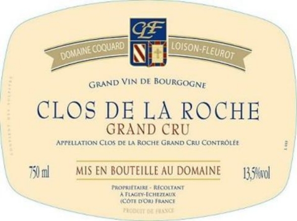 Picture of 2022 Coquard Loison Fleurot - Clos de la Roche (PRE ARRIVAL)