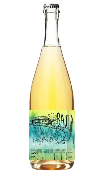 Kobal Welschriesling/Chardonnay Pet-Nat Bajta bottle