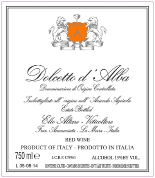 Picture of 2022 Altare, E. - Dolcetto d'Alba DOC