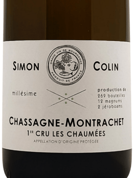 Picture of 2022 Simon Colin - Chassagne Montrachet Chaumees (PRE ARRIVAL)