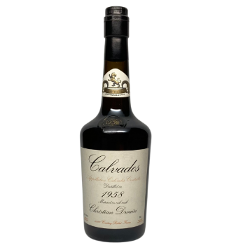 1958 Christian Drouin Vintage 1958 (47 yr b. 2005) Calvados Brandy 750ml