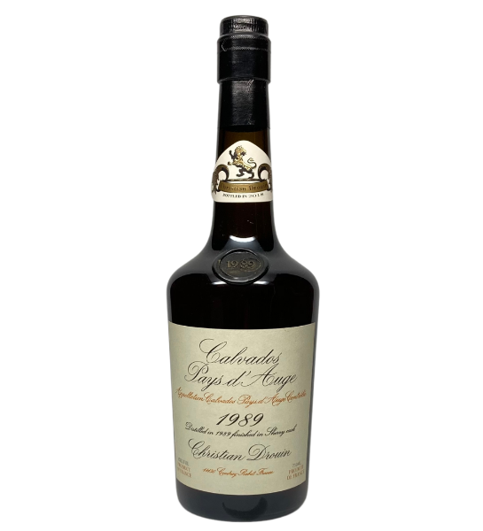 1989 Christian Drouin Vintage 1989 (btl. 2018) Calvados Brandy 750ml