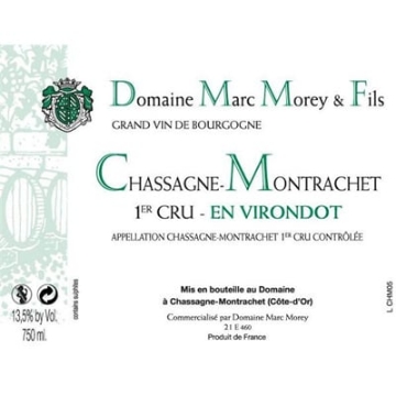 Picture of 2022 Marc Morey - Chassagne Montrachet Virondot (PRE ARRIVAL)