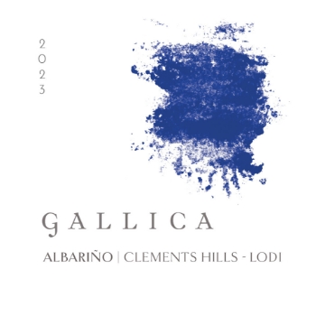 Gallica Albariño Clements Hills label