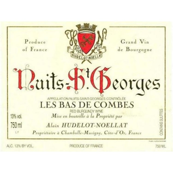 Picture of 2022 Alain Hudelot-Noellat - Nuits St. Georges Bas de Combes (PRE ARRIVAL)