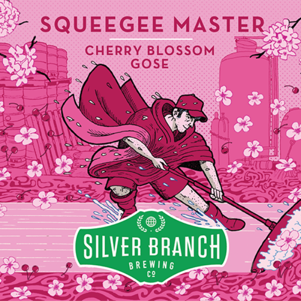 Picture of Silver Branch Brewing Squeegee Master Cherry Blossom 6pk