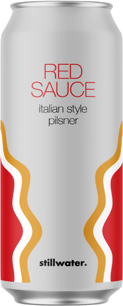 Picture of Stillwater Artisanal Red Sauce Pilsner 4pk cans