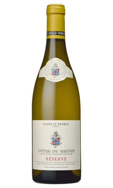 Famille Perrin Cotes-du-Rhone Reserve Blanc bottle