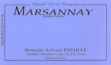 Sylvain Pataille Marsannay label