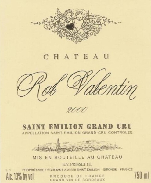 Chateau Rol Valentin label