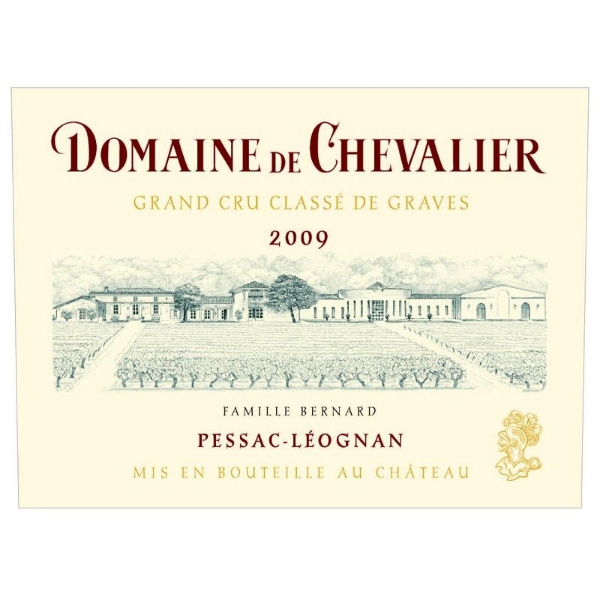 Picture of 2009 Chateau Domaine de Chevalier - Pessac