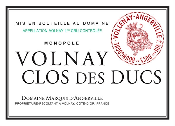 Picture of 2022 Marquis d'Angerville - Volnay Clos des Ducs (PRE ARRIVAL) (1.5L)