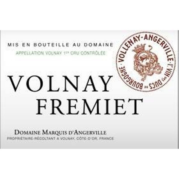 Picture of 2022 Marquis d'Angerville - Volnay Fremiets