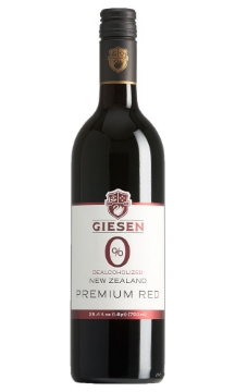 Giesen Dealcoholized Merlot bottle