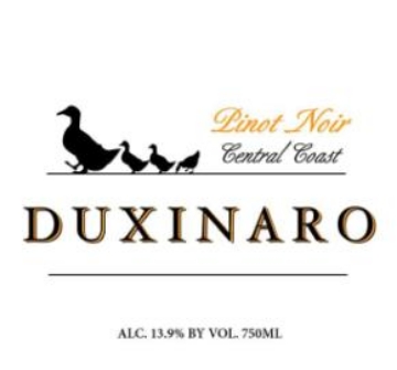 Picture of 2021 Duxinaro - Pinot Noir Central Coast