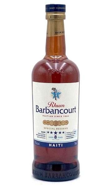 Rhum Barbancourt 8 Year bottle