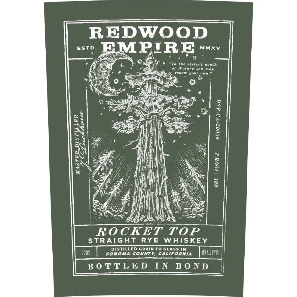 Picture of Redwood Empire Rocket Top BIB Rye Whiskey 750ml