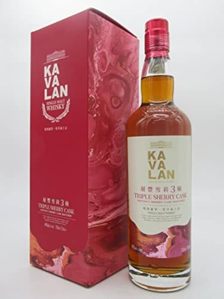 Picture of Kavalan Triple Sherry Cask Whiskey 750ml