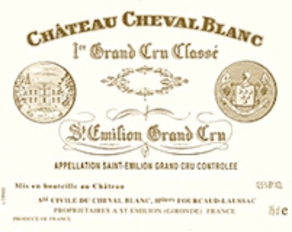 Picture of 1975 Chateau Cheval Blanc St Emilion Ex Bordeaux release (PRE ARRIVAL)