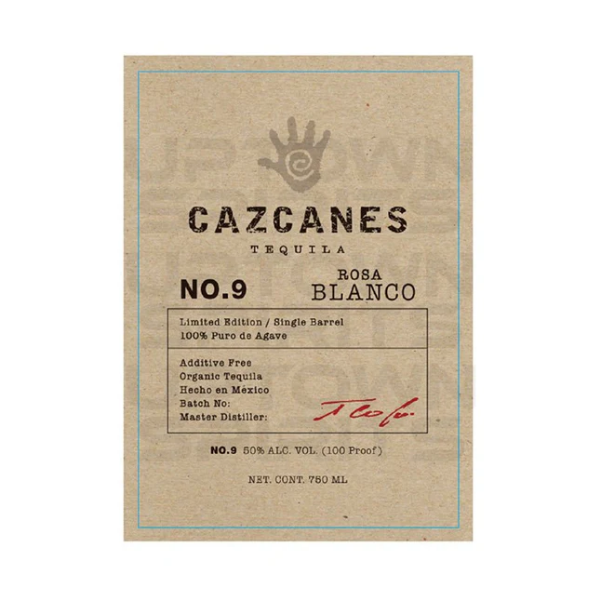 Picture of Cazcanes No. 9 Rosa Blanco Tequila 750ml