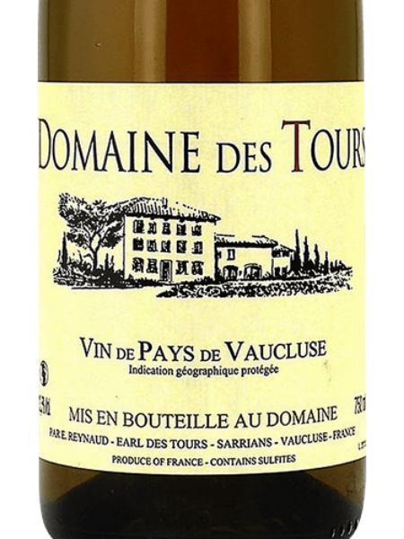 Picture of 2020 Chateau des Tours - VDP Vaucluse Blanc