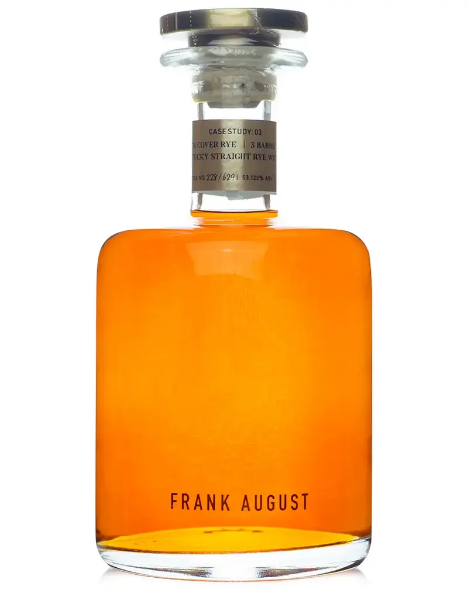 Picture of Frank August Case Study 3 Winter Cover Barrel Batch Rye Whiskey 750ml