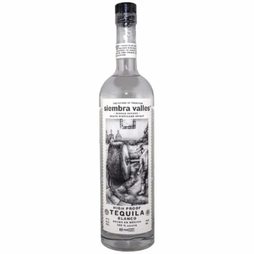 Picture of Siembra Valles Tahona Blanco High Proof Tequila 750ml