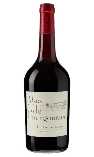 Mas de Gourgonnier Rouge les Baux de Provence bottle