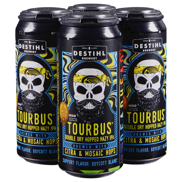 Picture of Destihl Brewery TourBus DDH Hazy IPA 4pk