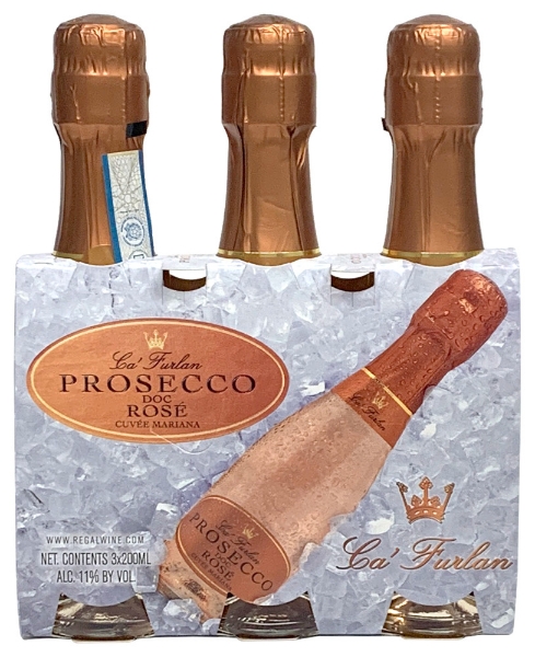 Ca' Furlan Prosecco Rosé Cuvee Mariana 3-pack