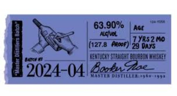 Picture of Booker's Master Distillers Batch 2024-03 Bourbon Whiskey 750ml